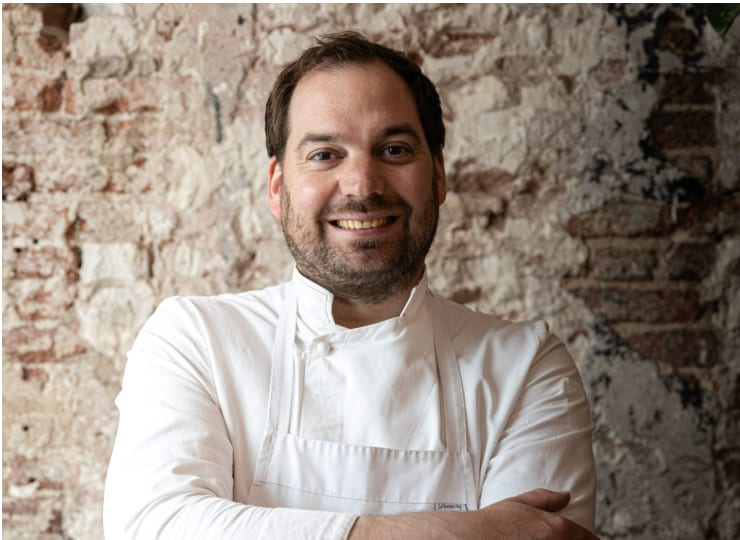 Chef Benjamin Vandenberg van The Black Tie