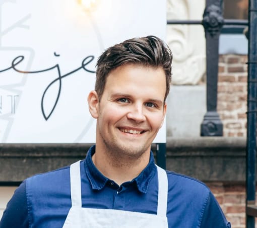 Chef Yannick Roodhof van Sukerieje
