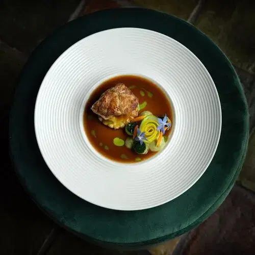 De Gaffel — frans restaurant in Valthe